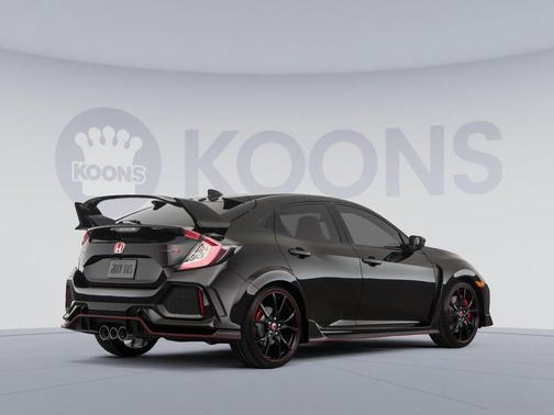 Crystal Black Pearl 2018 Honda Civic Type R Touring