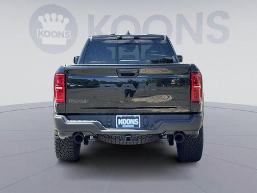 Diamond Black Crystal Pearlcoat 2026 RAM 1500 RHO Crew Cab 4x4 5'7' Box