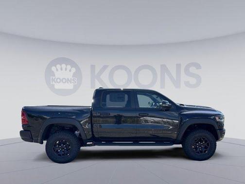 Diamond Black Crystal Pearlcoat 2026 RAM 1500 RHO Crew Cab 4x4 5'7' Box