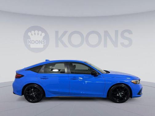 Boost Blue Pearl 2023 Honda Civic Sport
