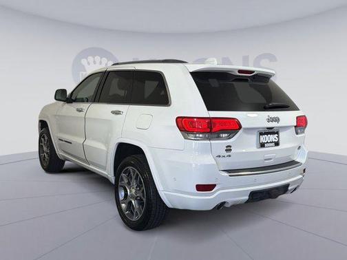Bright White Clearcoat 2020 Jeep Grand Cherokee Overland