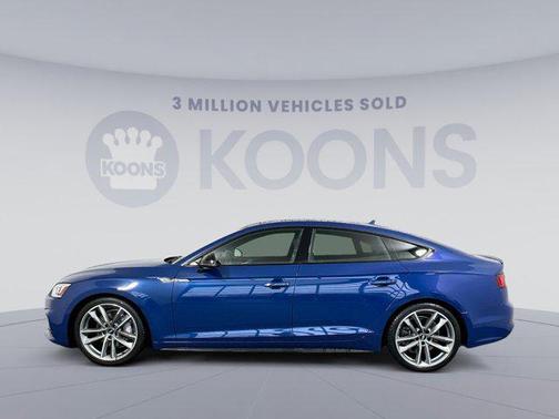 Blue Metallic 2019 Audi A5 45 Premium