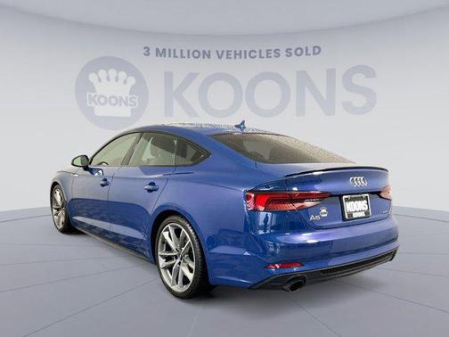 Blue Metallic 2019 Audi A5 45 Premium