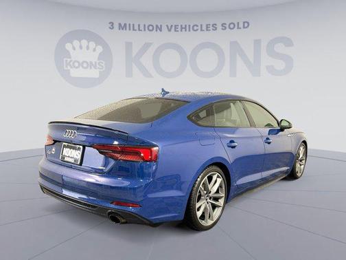 Blue Metallic 2019 Audi A5 45 Premium