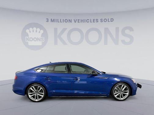 Blue Metallic 2019 Audi A5 45 Premium