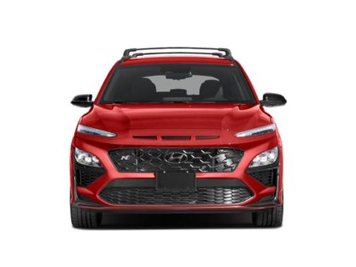 Lunar White 2023 Hyundai Kona N Base
