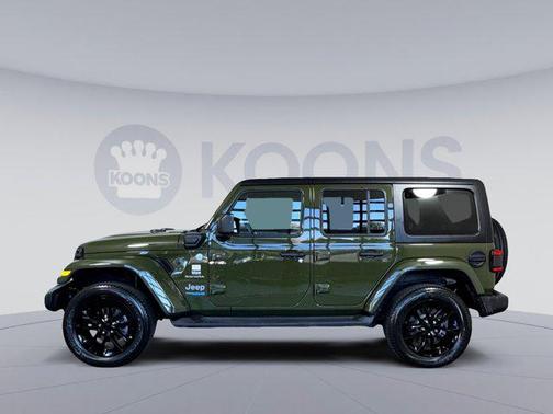 Sarge Green Clearcoat 2022 Jeep Wrangler Unlimited 4xe Sahara