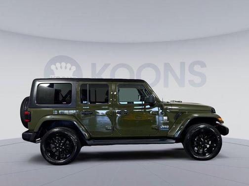 Sarge Green Clearcoat 2022 Jeep Wrangler Unlimited 4xe Sahara
