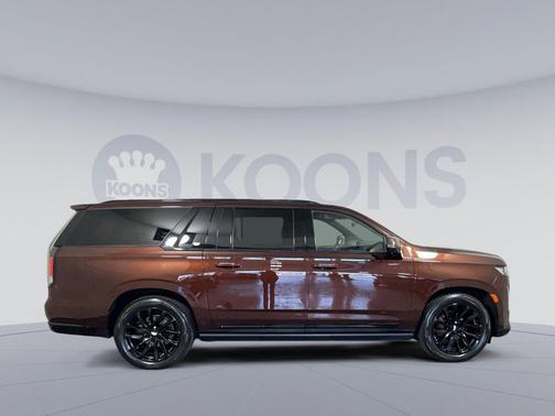 Mahogany Metallic 2023 Cadillac Escalade ESV Sport