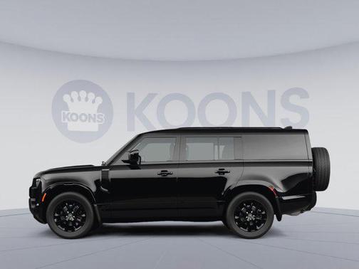 Santorini Black Metallic 2024 Land Rover Defender 130 P400 Outbound