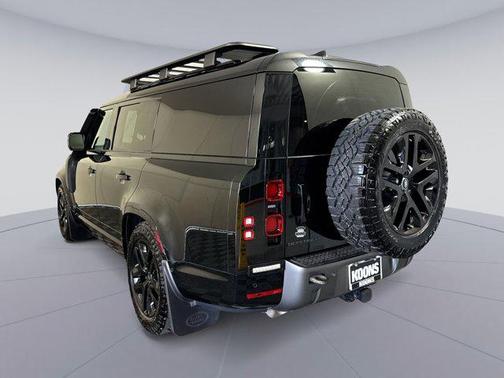Santorini Black Metallic 2024 Land Rover Defender 130 P400 Outbound