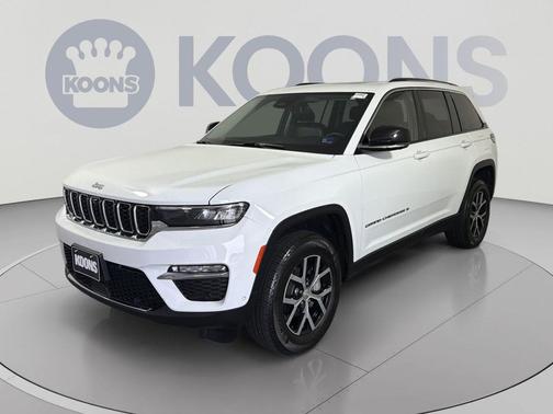 Bright White Clearcoat 2023 Jeep Grand Cherokee Limited