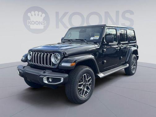 black clearcoat 2026 Jeep Wrangler 4-Door Sahara 4x4