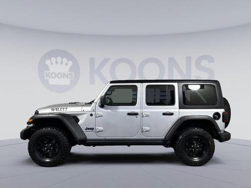 Silver Zynith Clearcoat 2024 Jeep Wrangler Willys