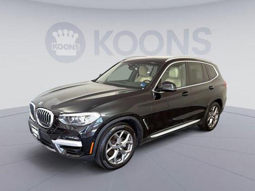 Black Sapphire Metallic 2021 BMW X3 xDrive30i