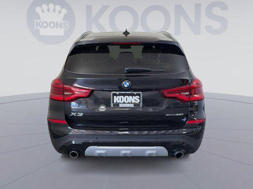 Black Sapphire Metallic 2021 BMW X3 xDrive30i