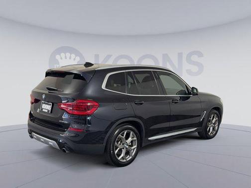 Black Sapphire Metallic 2021 BMW X3 xDrive30i
