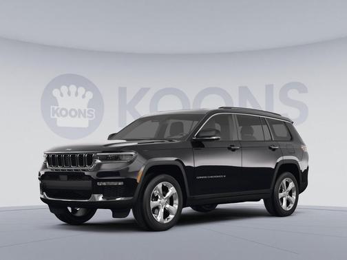 Diamond Black Crystal Pearlcoat 2023 Jeep Grand Cherokee L Altitude