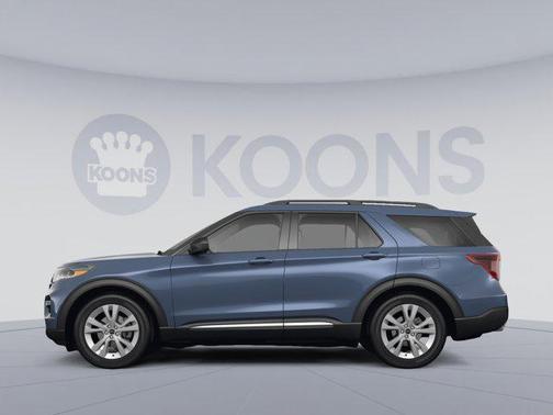 INFINITE BLUE MET TINTED CC 2021 Ford Explorer XLT