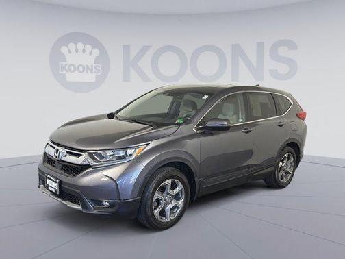 Gray 2019 Honda CR-V EX