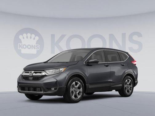 Gray 2019 Honda CR-V EX