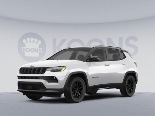 Bright White Clearcoat 2024 Jeep Compass Limited