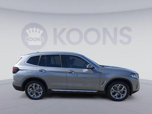 Skyscraper Grey Metallic 2024 BMW X3 xDrive30i