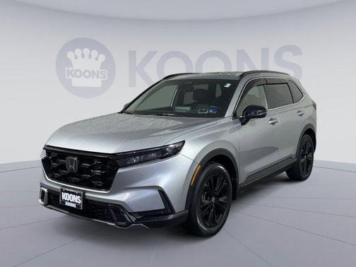 Lunar Silver Metallic 2023 Honda CR-V Hybrid Sport Touring AWD