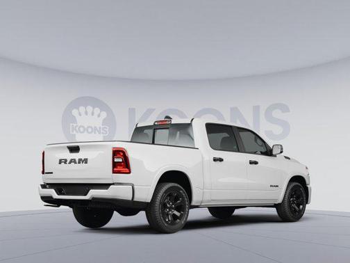 Bright White Clearcoat 2026 RAM 1500 RHO Crew Cab 4x4 5'7' Box