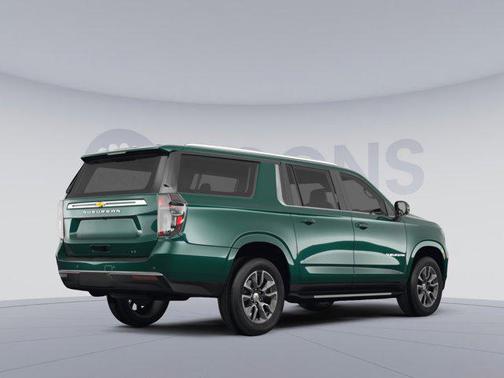 Silver Sage Metallic 2023 Chevrolet Suburban LT
