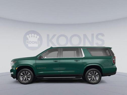 Silver Sage Metallic 2023 Chevrolet Suburban LT