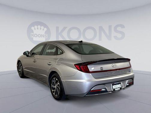 Shimmering Silver 2021 Hyundai SONATA Blue
