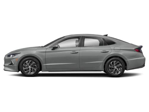 Shimmering Silver 2021 Hyundai SONATA Blue