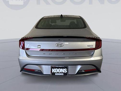 Shimmering Silver 2021 Hyundai SONATA Blue