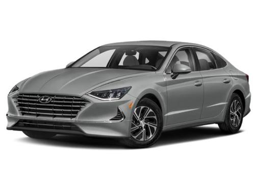 Shimmering Silver 2021 Hyundai SONATA Blue
