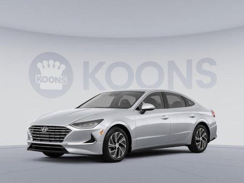 Shimmering Silver 2021 Hyundai SONATA Blue