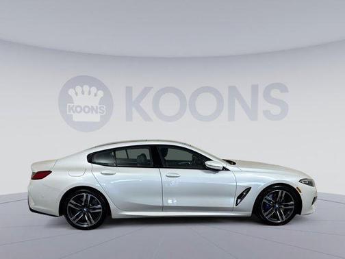 White Metallic 2023 BMW 840 Gran Coupe i xDrive