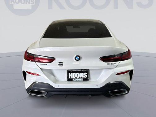 White Metallic 2023 BMW 840 Gran Coupe i xDrive