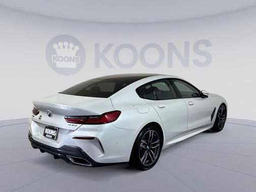 White Metallic 2023 BMW 840 Gran Coupe i xDrive