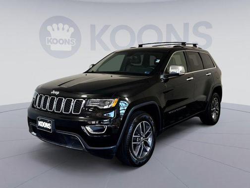 Diamond Black Crystal Pearlcoat 2017 Jeep Grand Cherokee Limited