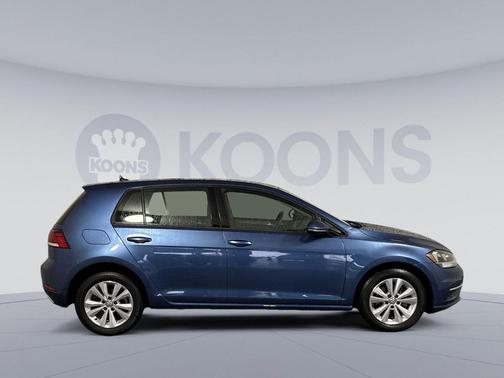 Silk Blue Metallic 2020 Volkswagen Golf 1.4T TSI
