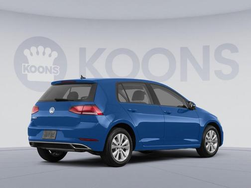 Silk Blue Metallic 2020 Volkswagen Golf 1.4T TSI