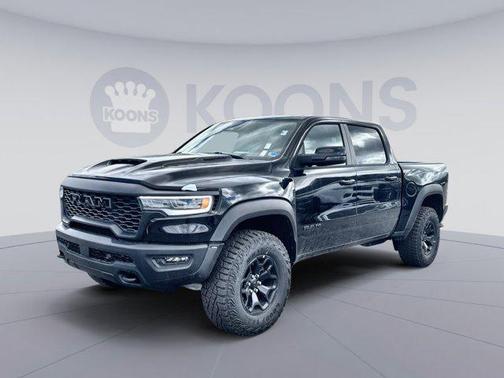 Diamond Black Crystal Pearlcoat 2026 RAM 1500 RHO Crew Cab 4x4 5'7' Box