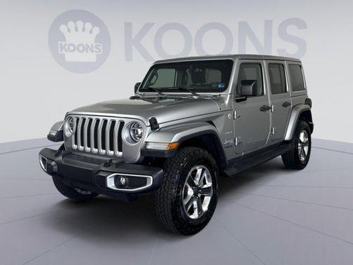 Billet Silver Metallic Clearcoat 2020 Jeep Wrangler Unlimited Sahara