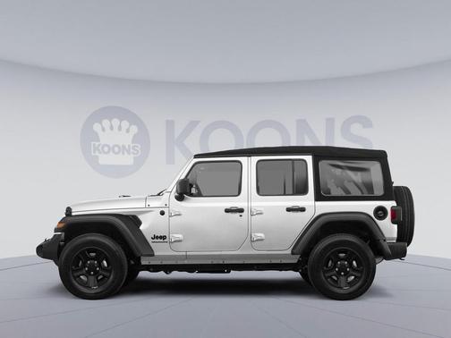 Bright White Clearcoat 2023 Jeep Wrangler Sport
