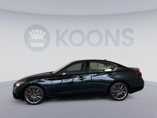 Black Opal Metallic 2023 INFINITI Q50 3.0t RED SPORT 400