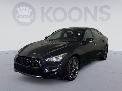 Black Opal Metallic 2023 INFINITI Q50 3.0t RED SPORT 400