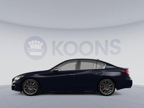 Black Opal Metallic 2023 INFINITI Q50 3.0t RED SPORT 400
