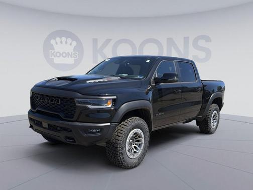 Diamond Black Crystal Pearlcoat 2026 RAM 1500 RHO Crew Cab 4x4 5'7' Box
