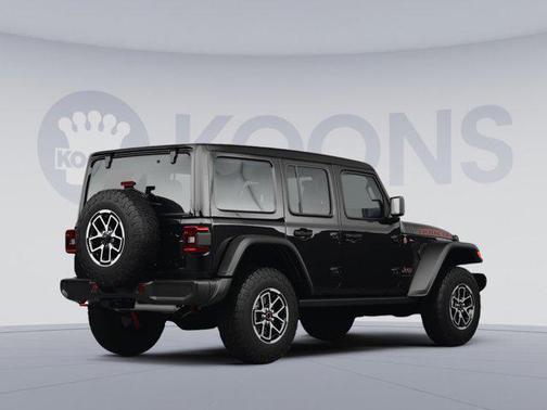 Black Clearcoat 2024 Jeep Wrangler Rubicon